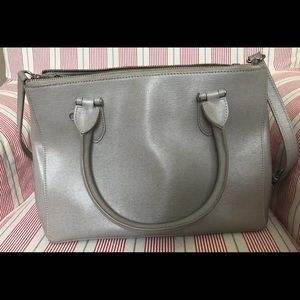 RALPH LAUREN LEATHER SATCHEL BAG SHOULDER STRAP